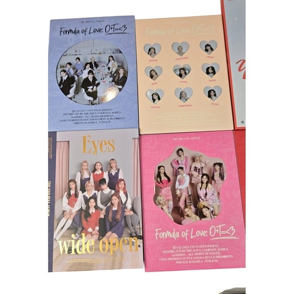 Twice Girl K-Pop Group Albums/CDs (Lot of 7 albums) - Picture 13 of 14